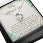 Forever Love Necklace mother in law gift from bride