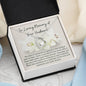 Forever Love Necklace Loss of Husband Sympathy gift