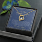 Forever Love Necklace to our daughter in law necklace