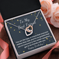 Best friend birthday heart necklace gift