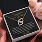 Congratulations on your graduation heart necklace daughter gift