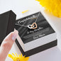 Graduation Heart Shaped necklace From Mother to Daughter