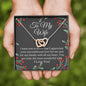 To My Wife Necklace - Anniversary Birthday Christmas Gift for Wife