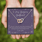 To My Gorgeous Girlfriend Valentine Christmas Necklace gift