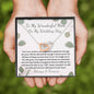 Mother Of The Bride Gift from Daughter interlocking necklace