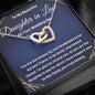 Daughter from Mother in law interlocking necklace