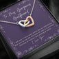 To My Gorgeous Girlfriend Valentine Christmas Necklace gift