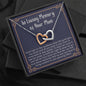 In Loving memory of your Mom, grieving heart necklace