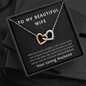 To My Wife Necklace Anniversary Gift For Wife Birthday Gift
