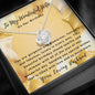 Birthday necklace for wife Love Knot Necklace