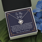 Love knot necklace for Wife