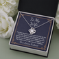 Love knot necklace for Wife