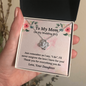 With all my Love, Mother of the Bride love necklace gift