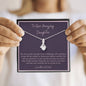 Amazing daughter necklace Graduation birthday necklace from parents
