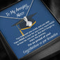 Graduation necklace gift for Niece Alluring necklace