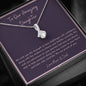Amazing daughter necklace Graduation birthday necklace from parents