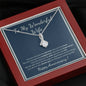 14K White Gold Anniversary necklace for Wife