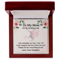 Alluring beauty necklace for mother of bride