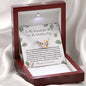 Mother Of The Bride Gift from Daughter interlocking necklace