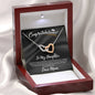 Graduation Heart Shaped necklace From Mother to Daughter