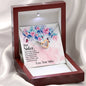 Missing You sister Interlocking Necklace