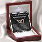 Graduation Granddaughter Two Heart Necklace
