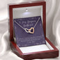 To My Gorgeous Girlfriend Valentine Christmas Necklace gift