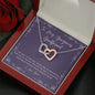 To My Gorgeous Girlfriend Valentine Christmas Necklace gift