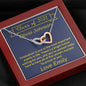 Class of 2021 Graduation two heart necklace