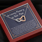 In Loving memory of your Mom, grieving heart necklace