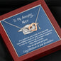 Graduation Two Hearts necklace for Niece