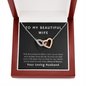 To My Wife Necklace Anniversary Gift For Wife Birthday Gift