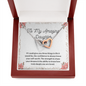 To My Amazing Daughter Christmas Birthday Mother daughter heart necklace gift