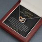 Congratulations on your graduation heart necklace daughter gift