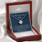 Love Knot Anniversary necklace for Wonderful Wife
