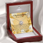 Birthday necklace for wife Love Knot Necklace