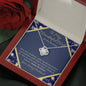 Wonderful Wife on her birthday gift Love Knot necklace