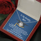 Graduation gift for Niece Love Knot Necklace
