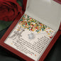 Never forget I love you from Mom Love Knot Necklace
