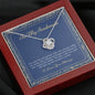 To My Soulmate Love Knot necklace