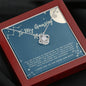 To My Amazing Niece Love Knot Necklace