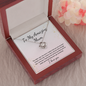 To My Amazing Mum Love Knot necklace