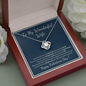 Valentines Love Knot Wife necklace