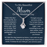 Alluring Beauty Mother of the bride wedding day necklace gift