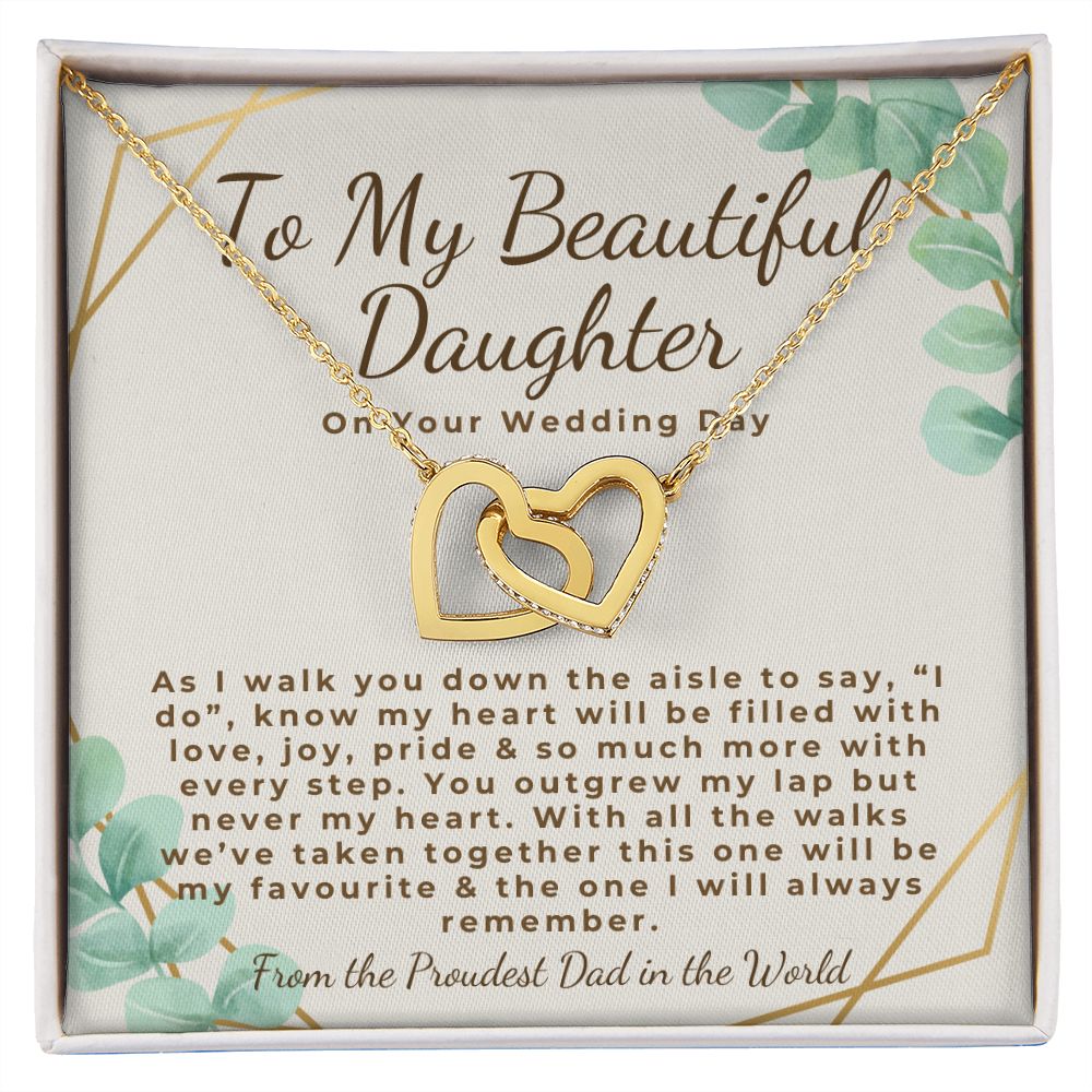 father of bride gift to daughter bride wedding gift from dad