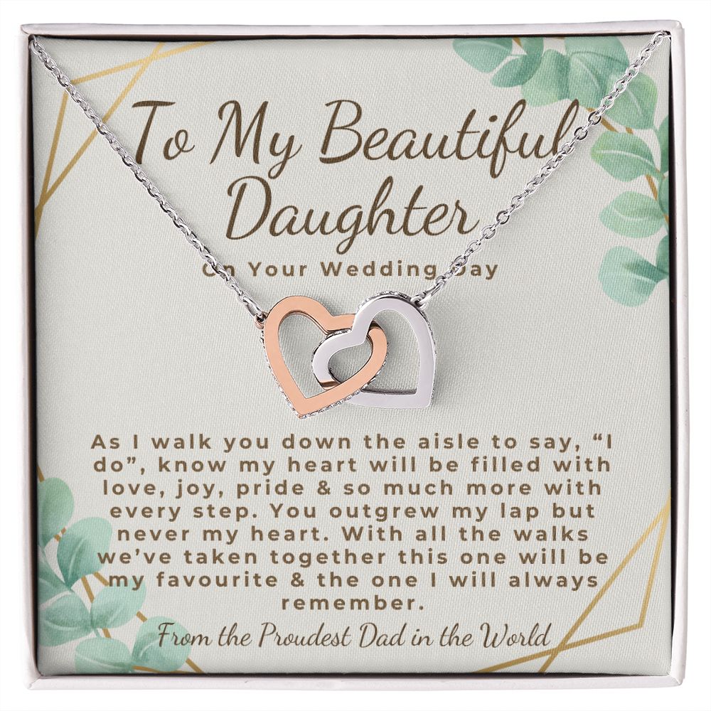 father of bride gift to daughter bride wedding gift from dad