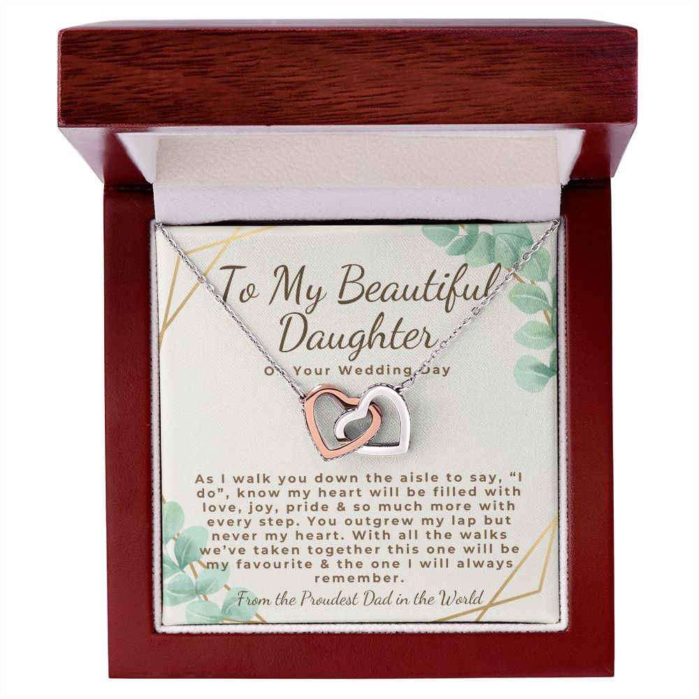 father of bride gift to daughter bride wedding gift from dad