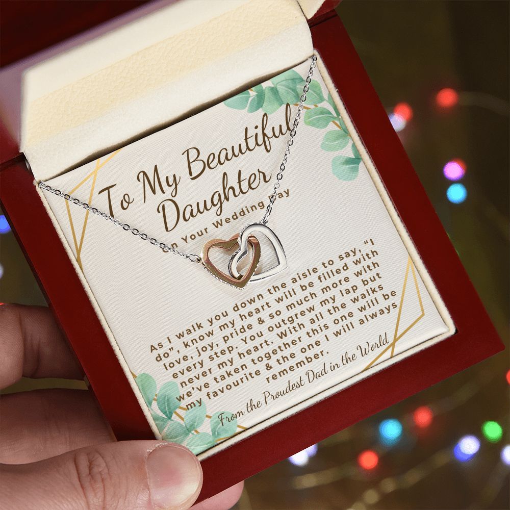 father of bride gift to daughter bride wedding gift from dad