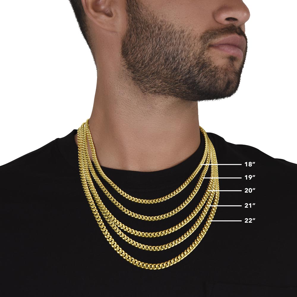 Stylish Cuban Link Chain necklace gift for him