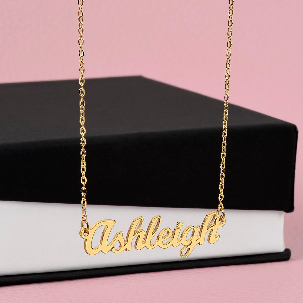 Custom Name Necklace gift for her
